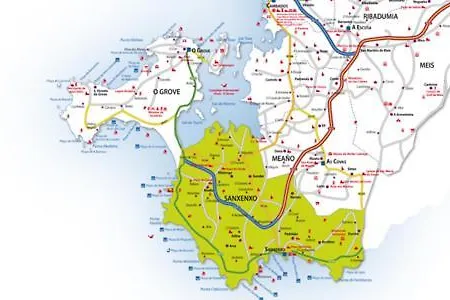 Апартаменти Sanxenxorural - La Rana Саншеншо